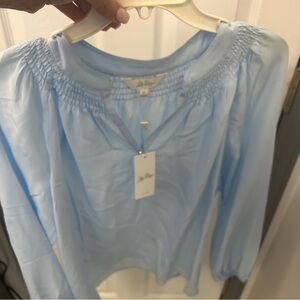 NWT LILLY PULITZER 💯 percent silk blouse.